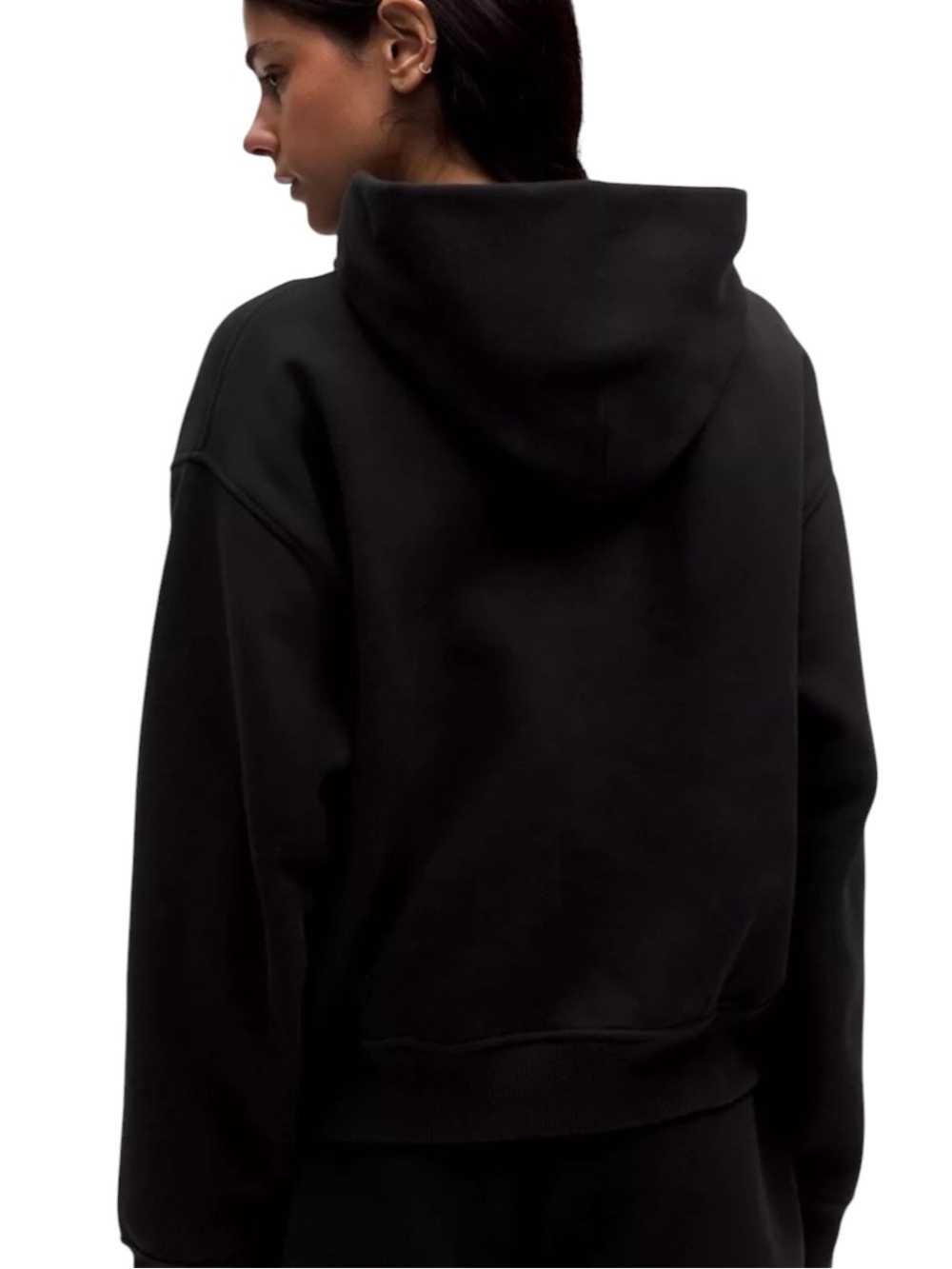 Lululemon Black Steady State Oversized Hoodie Women's Medium - Picture 3 of 8